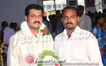 Santhosh wedding album picture